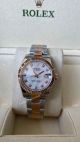 Swiss Faux Rolex Datejust 31mm 2-T Rose Gold MOP Dial Oyster Bracelet (6)_th.jpg